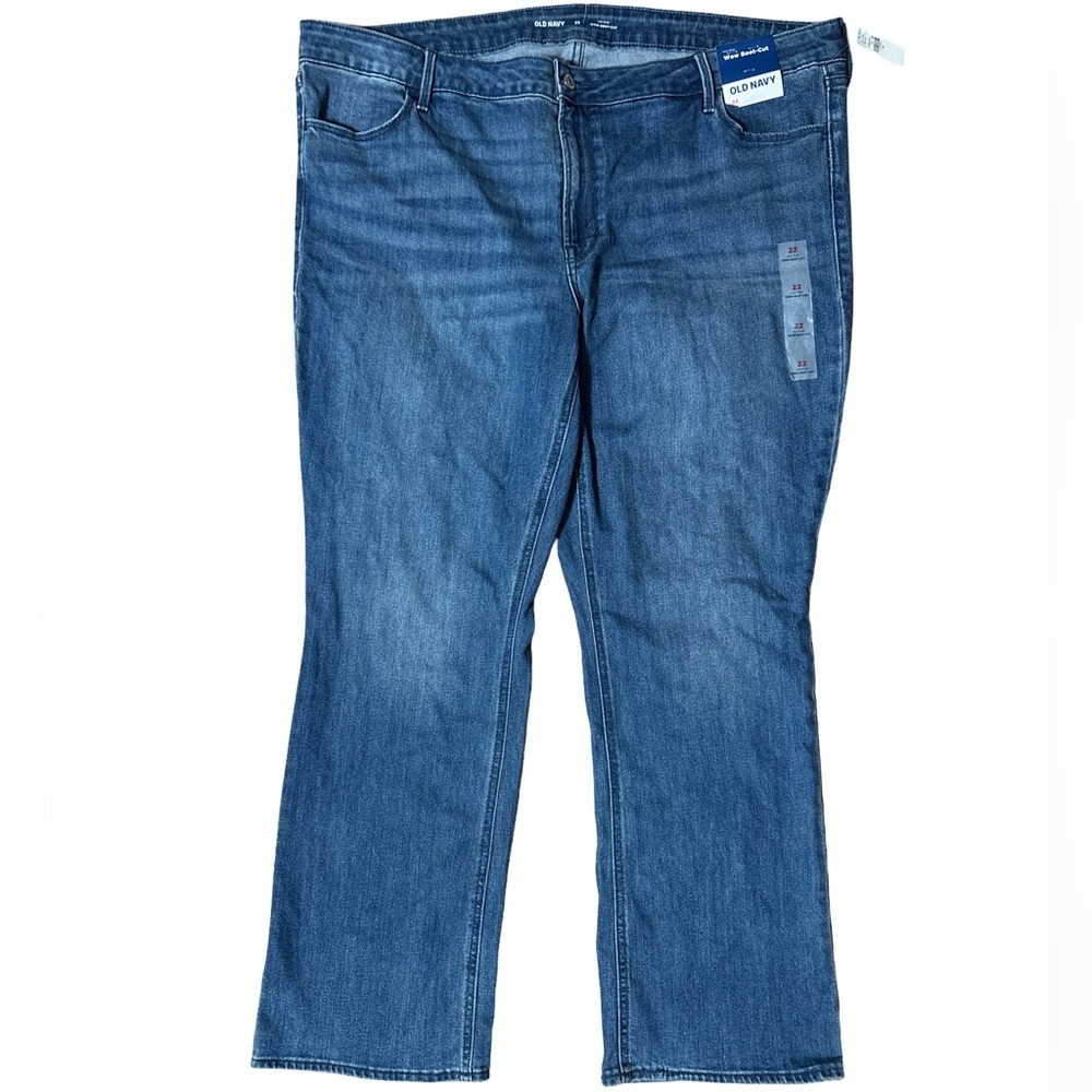 Old Navy Women's Boot Cut Jeans in Blue